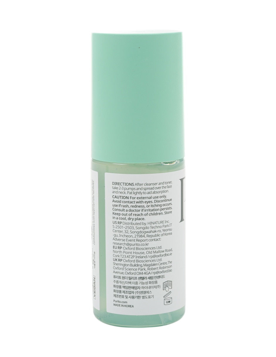 Sérum facial wonder releaf centella unscented de piel todo tipo 3