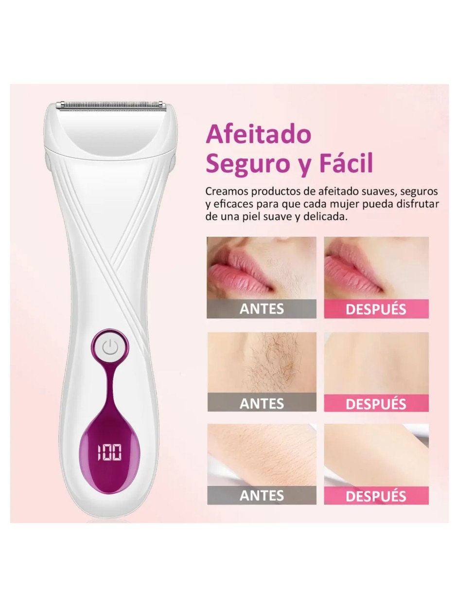 Depiladora para rostro y cuerpo 5