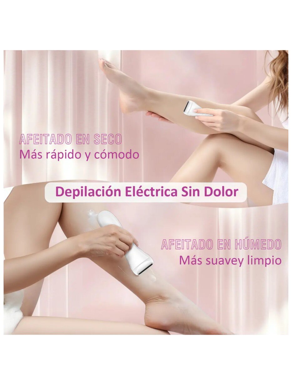 Depiladora para rostro y cuerpo 3