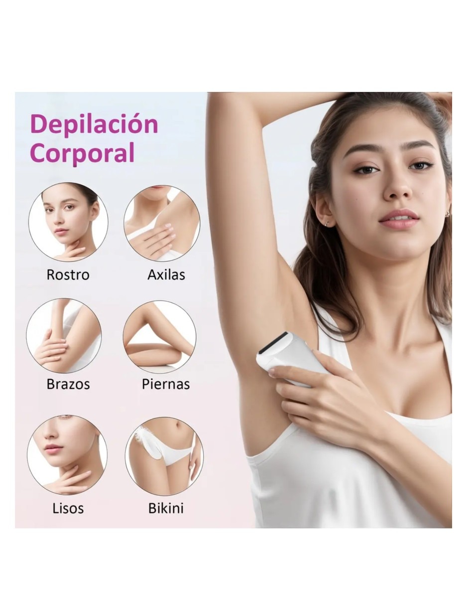 Depiladora para rostro y cuerpo 4