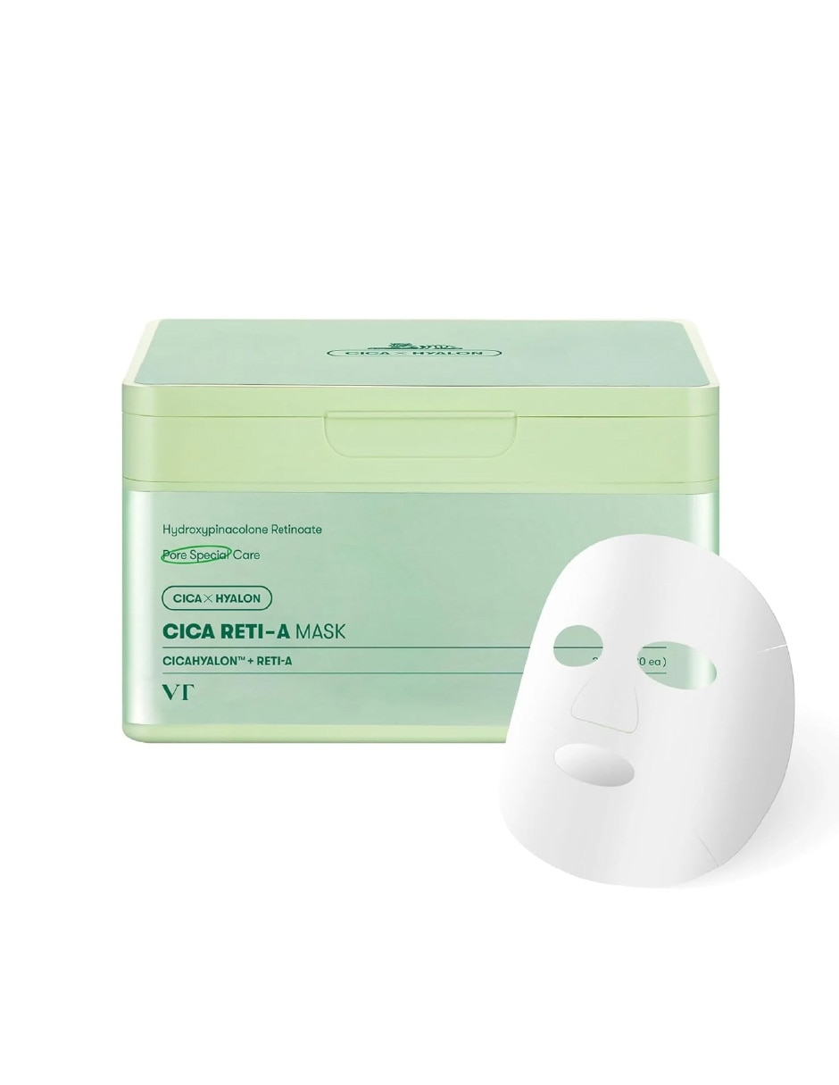 Mascarilla facial VT Cica Reti-A Mask para Reafirmar 350 g Mascarilla facial VT Cica Reti-A Mask para Reafirmar 350 g