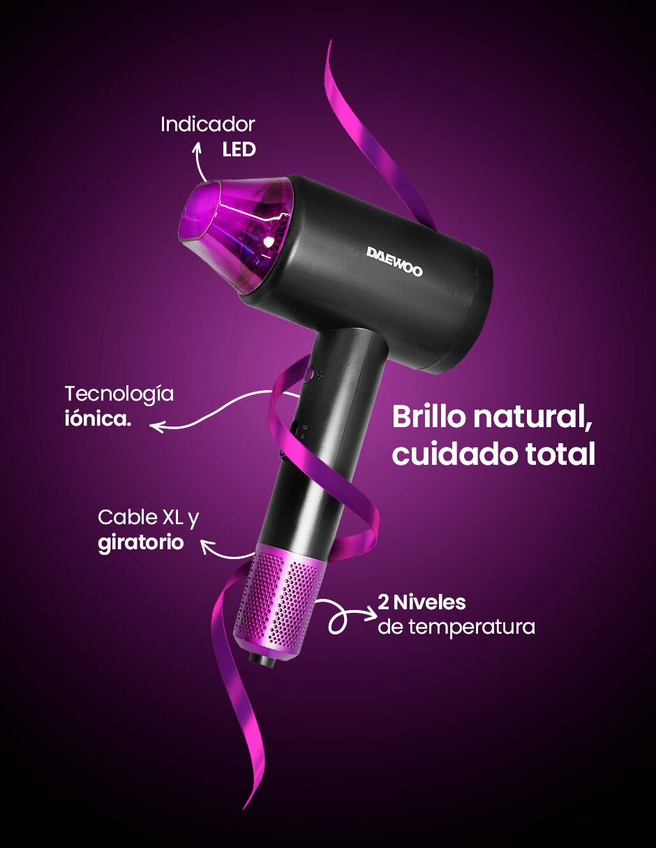 Secadora de cabello DW-SE3 + DW-DGS2 2