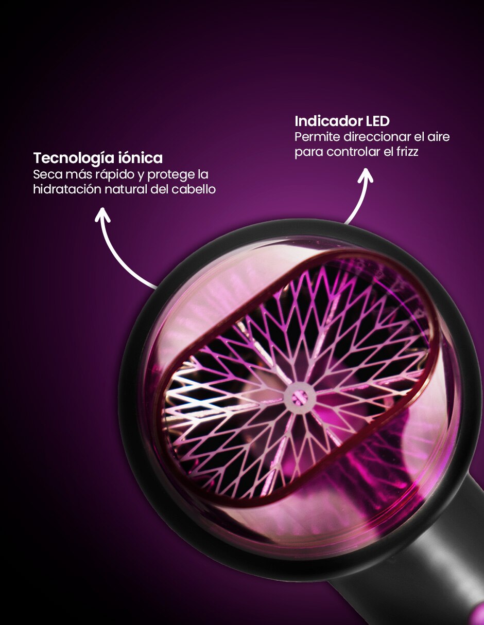 Secadora de cabello DW-SE3 + DW-DGS2 10