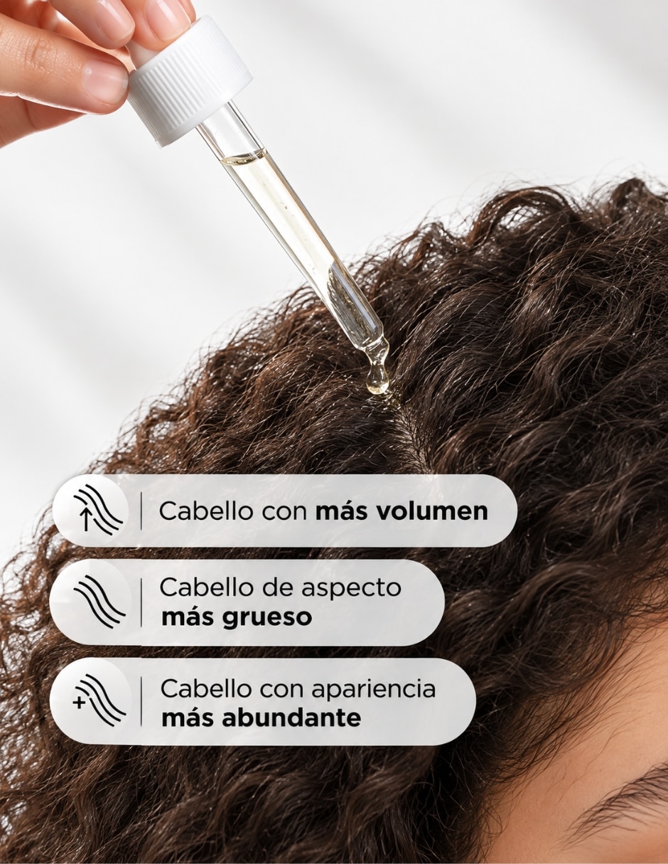 Set capilar Hair care Multi-peptide serum for hair density para Todo tipo 1 piezas 3