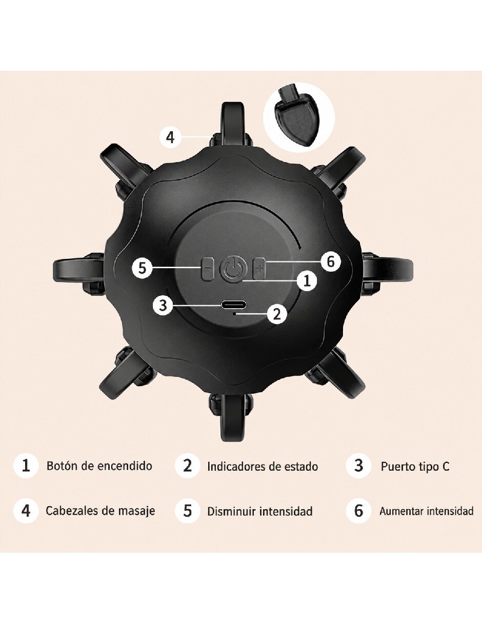 Masajeador para cabeza 2