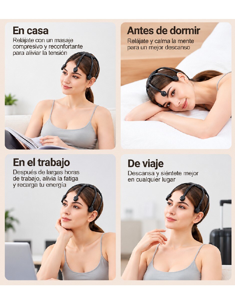 Masajeador para cabeza 3