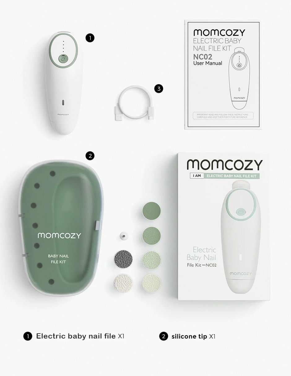Kit/Set/Lima Eléctrico para Uñas y pies 6 cara/caras 4