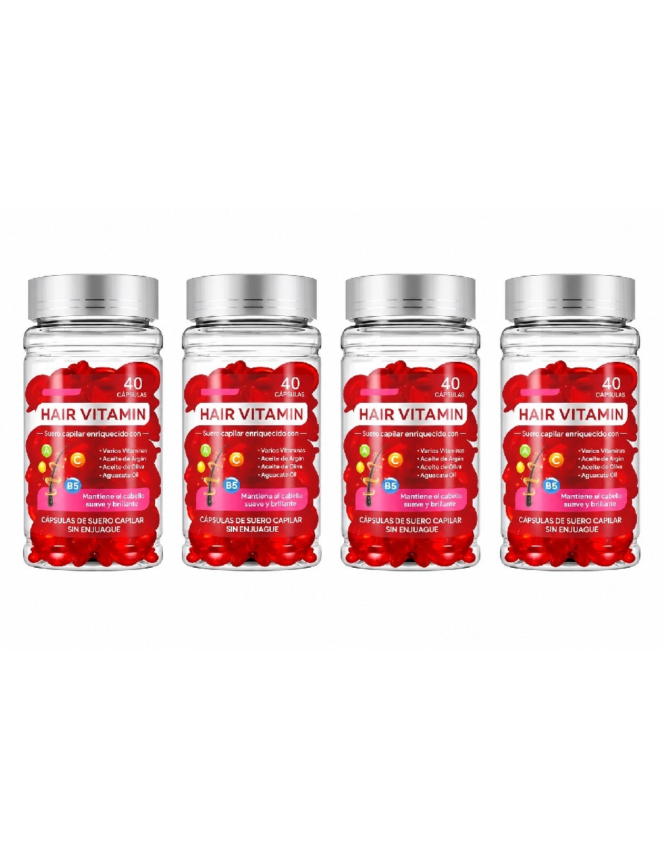 Sérum capilar para cabello Set cápsulas de sérum capilar vitaminado de piel cuero cabelludo