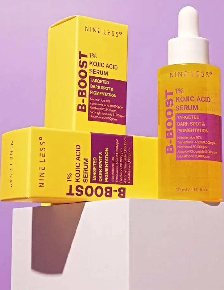 Sérum antimanchas facial B-boost 1% de acido Kojico todo tipo piel 2
