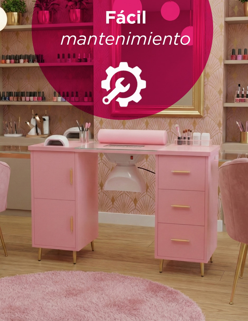 Mesa para manicura madera 6