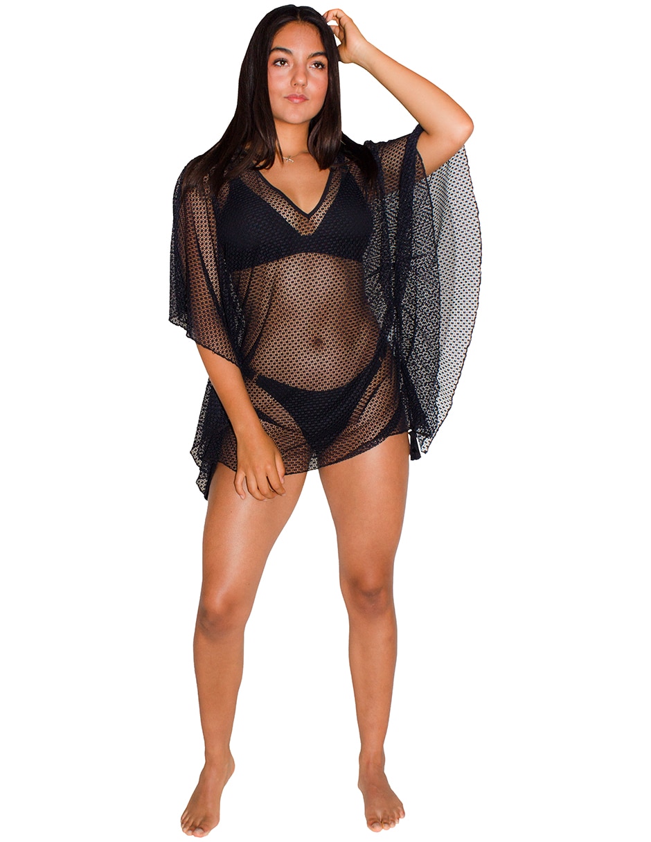Salida de playa vestido Skysoul con jareta para mujer