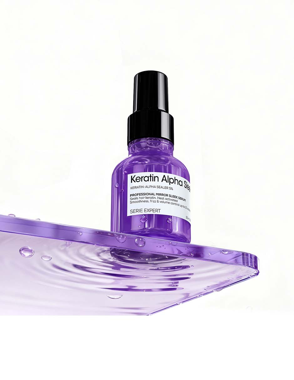 Sérum capilar Mirror Sleek Keratin Alpha Sleek todo tipo de piel 9