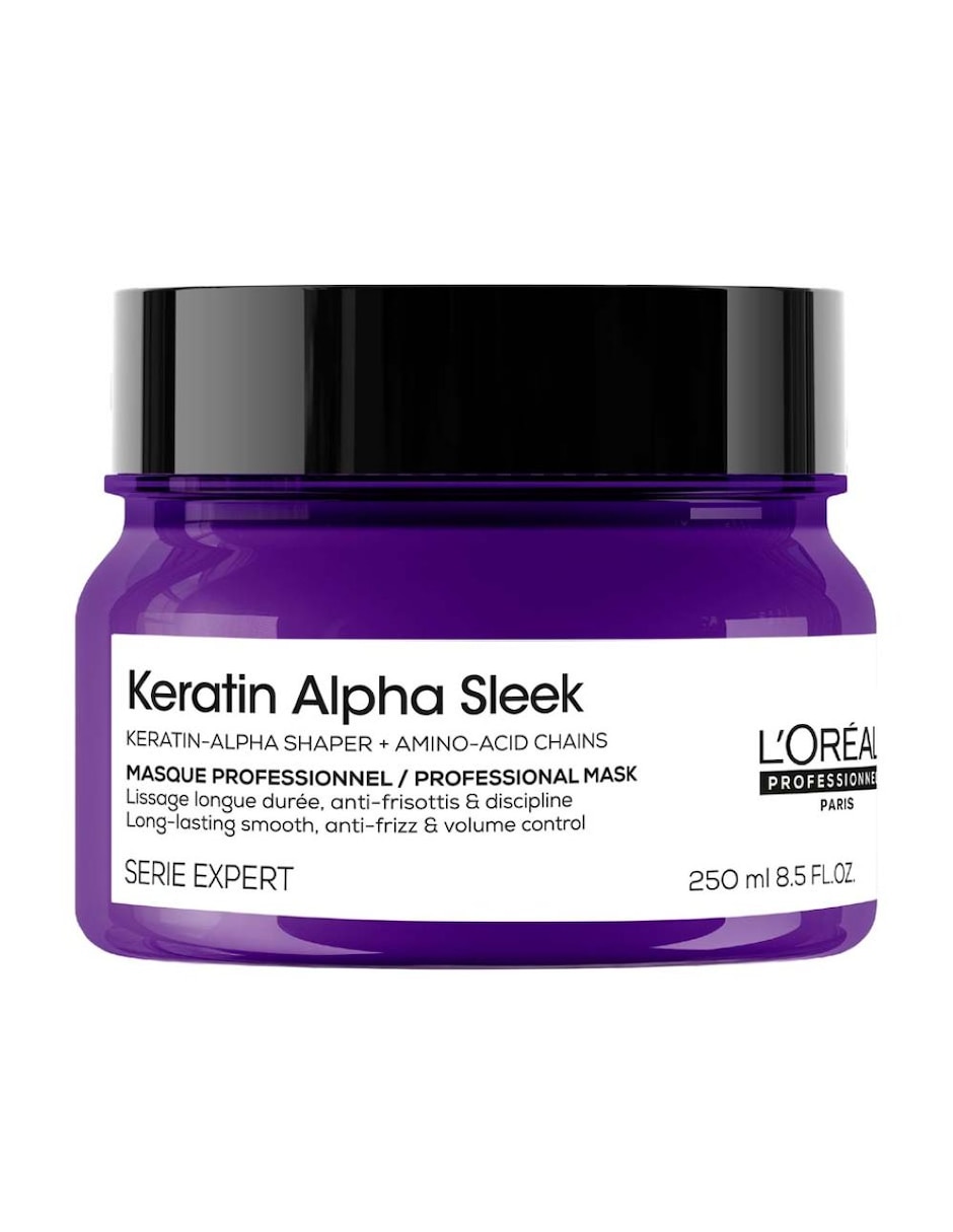 Mascarilla para cabello expert keratin alpha sleek 250 ml