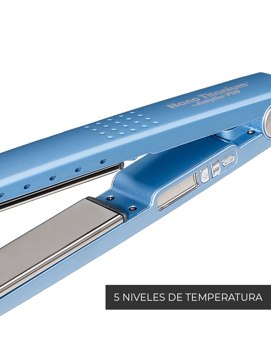 Mini alaciadora Babyliss BABNT2091TES placas de nano titanium 2