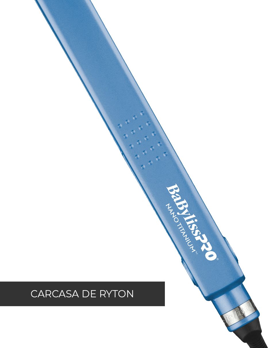 Mini alaciadora Babyliss BABNT2091TES placas de nano titanium 3