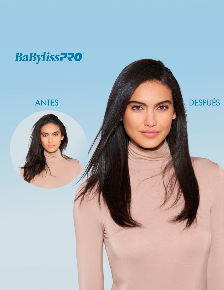 Mini alaciadora Babyliss BABNT2091TES placas de nano titanium 7