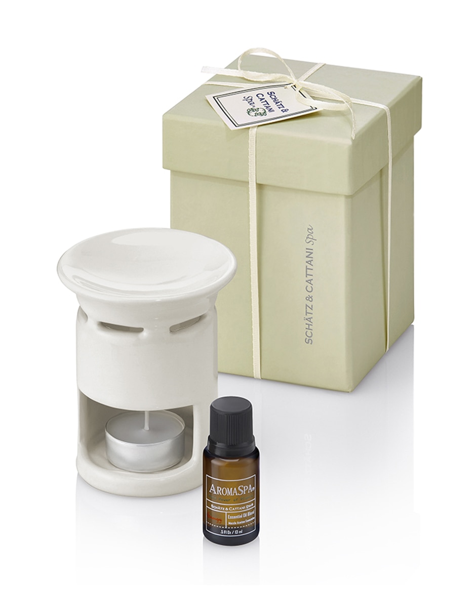 Imagen de producto Set vela con difusor Schatz & Cattani Spa diferentes aromas