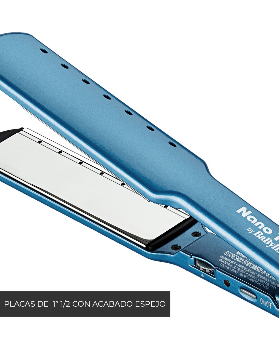 Mini alaciadora babyliss BNT5073TES placas de nano titanium 4