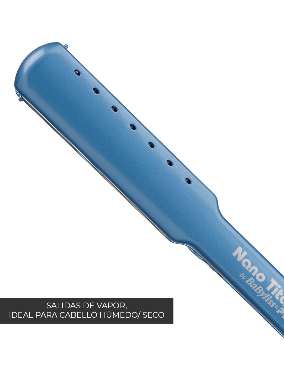 Mini alaciadora babyliss BNT5073TES placas de nano titanium Mini alaciadora babyliss BNT5073TES placas de nano titanium