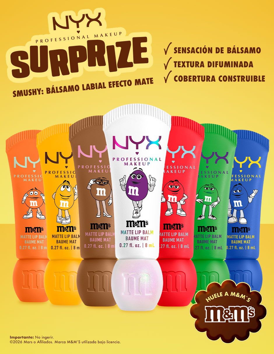 Bálsamo Nyx Professional Makeup M&M's