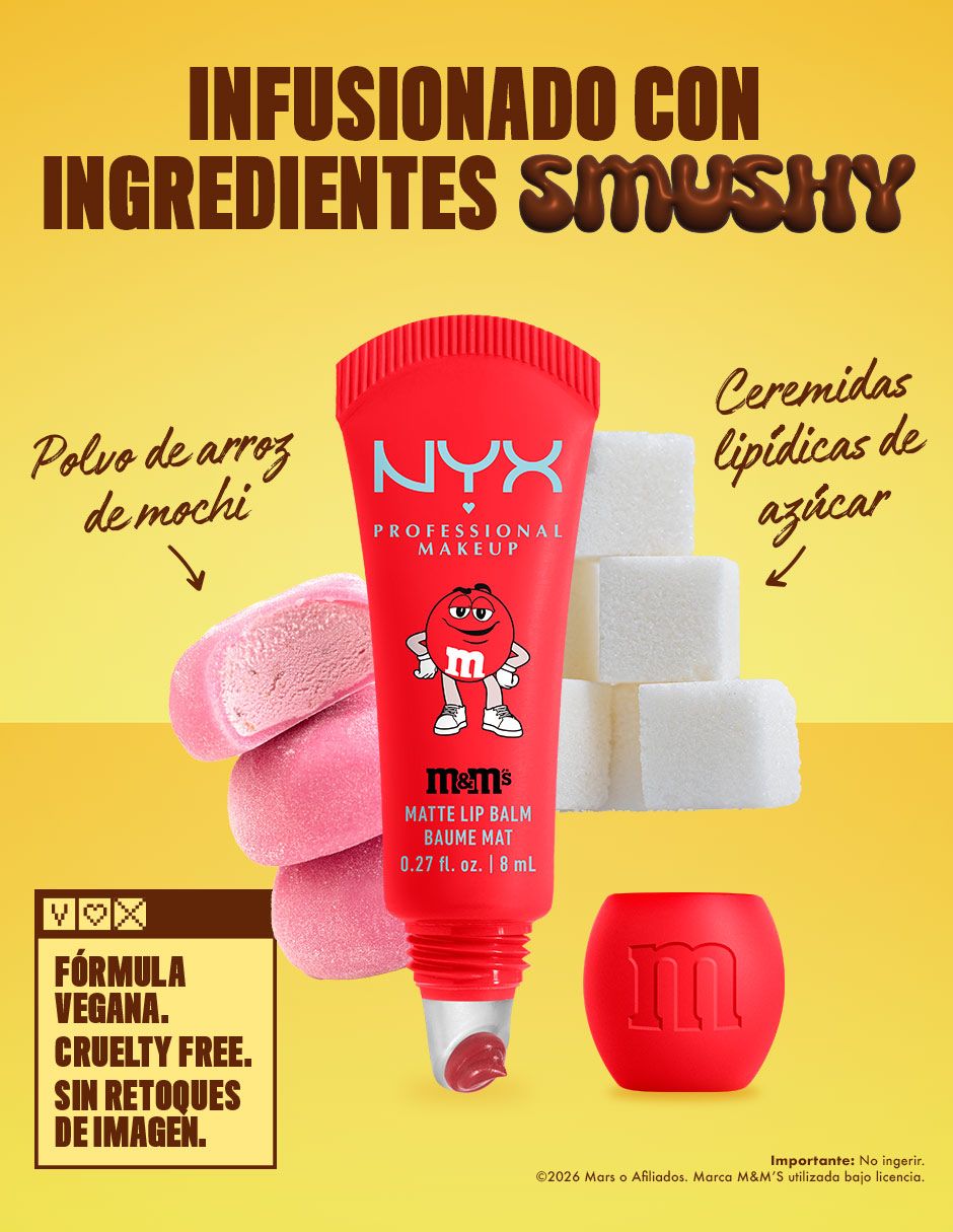 Bálsamo Nyx Professional Makeup M&M's